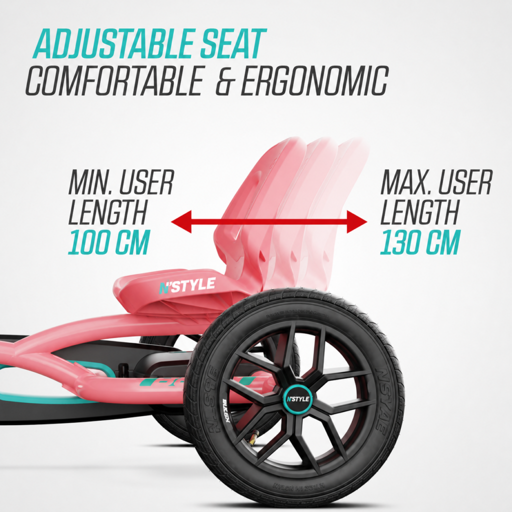 Adjustable seat with ergonomic design