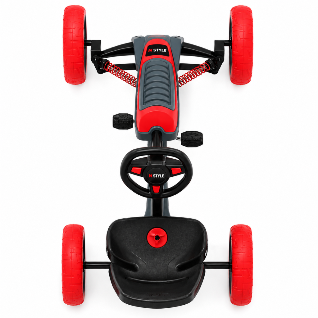 Kid’s pedal go-kart top view