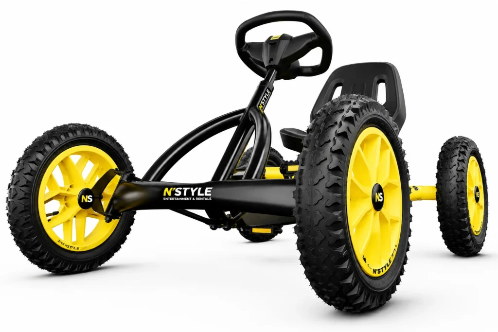 N’STYLE pedal go-kart on display